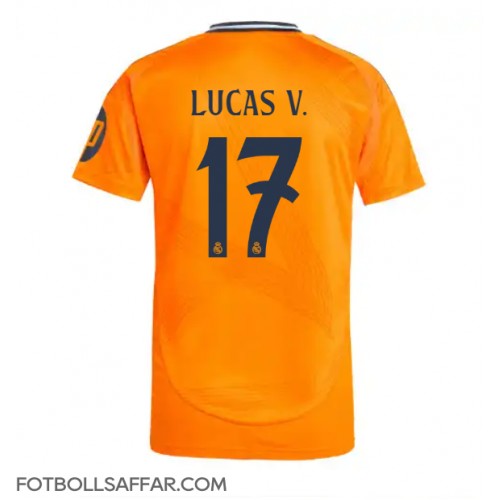 Real Madrid Lucas Vazquez #17 Bortatröja 2024-25 Kortärmad